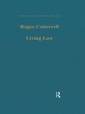 cover image of Living Law
